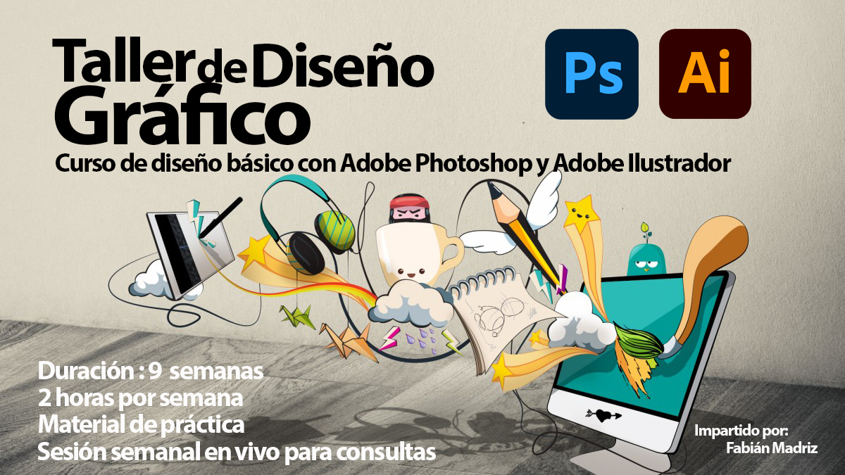 Adobe Photoshop y Adobe Ilustrador